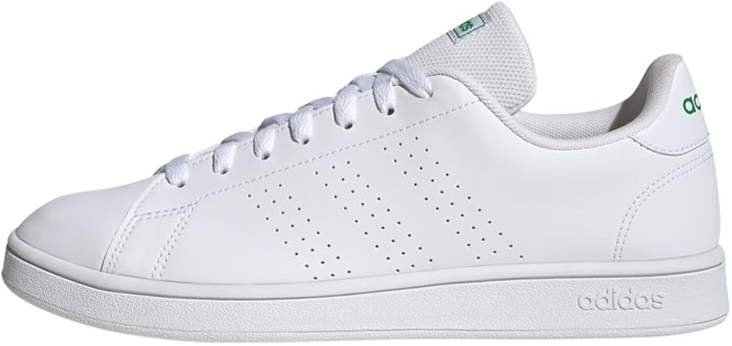 ADIDAS ADVANTAGE BASE GW2063   - BLANCO LETRAS VERDE