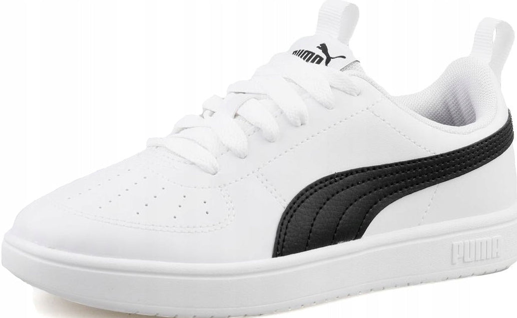 384311 03 - PUMA RICKIE - blanco con negro