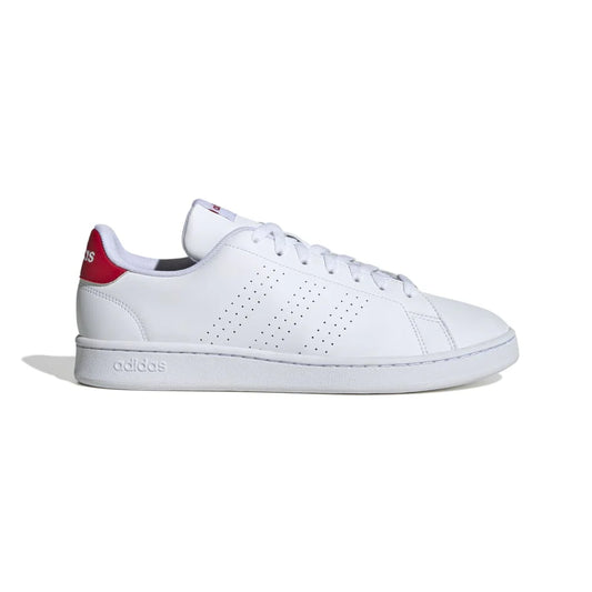 ADIDAS ADVANTAGE -- IF6080 - - BLANCO CON ROJO