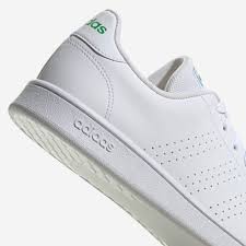 ADIDAS ADVANTAGE BASE GW2063   - BLANCO LETRAS VERDE